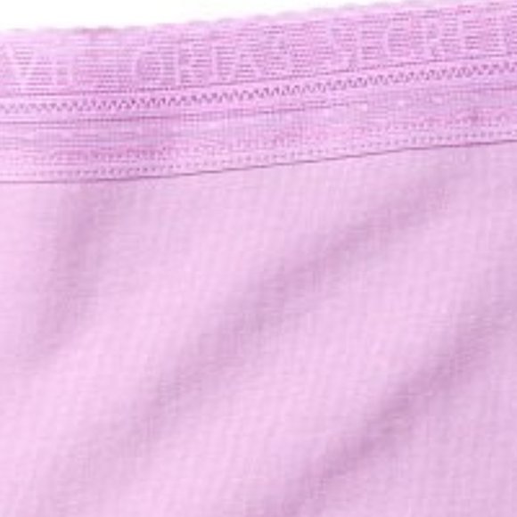VS S Cotton Boyshorts Light Lilac Purple NWT Logo Wa… - Picture 9 of 9